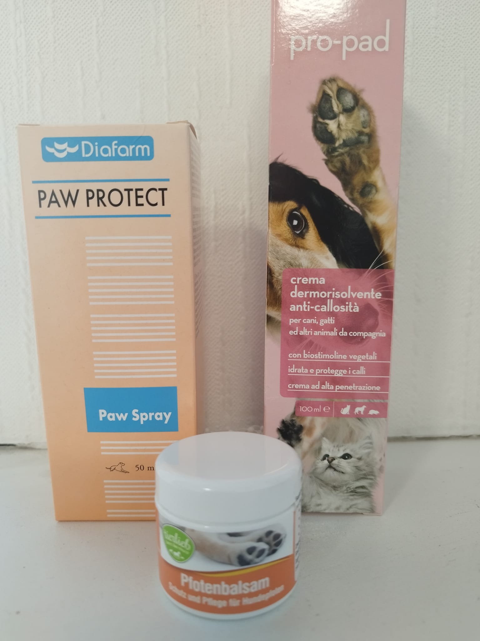 Ķepu aizsardzības un kopšanas līdzekļi